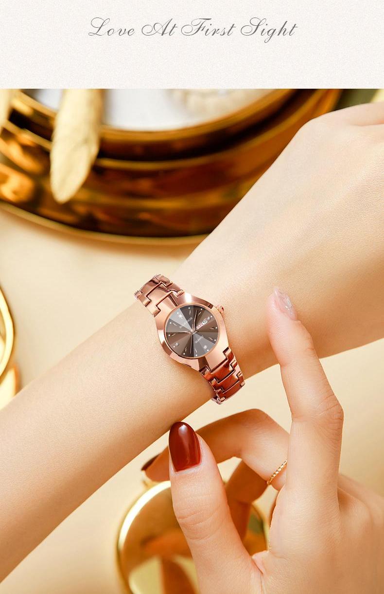 Watch Set Ladies Fashion Watches Six Piece Set Three Piece Set Fashion Wristwatches For Parties Everyday Wear Top Gift Choice Versatile Delicate Watch Set Also A Great Choice For Christmas Presents