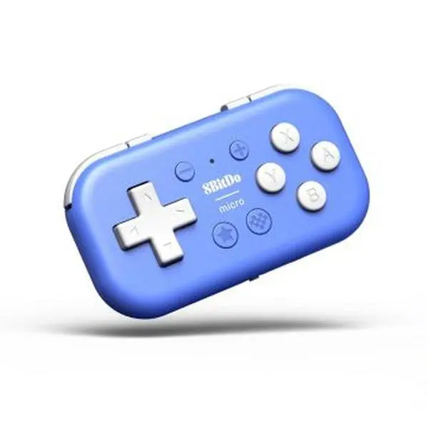 8BitDo Micro Bluetooth Controller for Switch, Raspberry Pi, PC & Mac - Blue