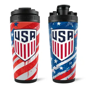Officially Licensed U.S. National Soccer Team 4D 26oz Ice Shaker
