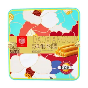 Dao Xiang Cun Original Flavor Handmade Egg Rolls - 500g Crispy Snack for Chinese New Year