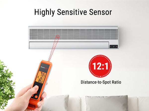 Specialty Kitchen Utensils– ThermoPro 2-in-1 Instant Read + Infrared Thermometer with Meat Probe, Non-Contact Laser for Cooking, Kitchen, HVAC, Pool, Measuring Utensils(Not for Human) Food Grill