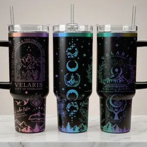Velaris City of Starlight Tumbler 40oz, Acotar Tumbler, Velaris Bookish Gift