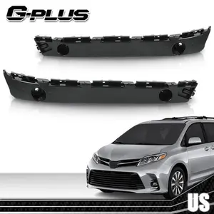 Front Bumper Cover Support Brackets Left+Right Fit For 2011-2020 Toyota Sienna