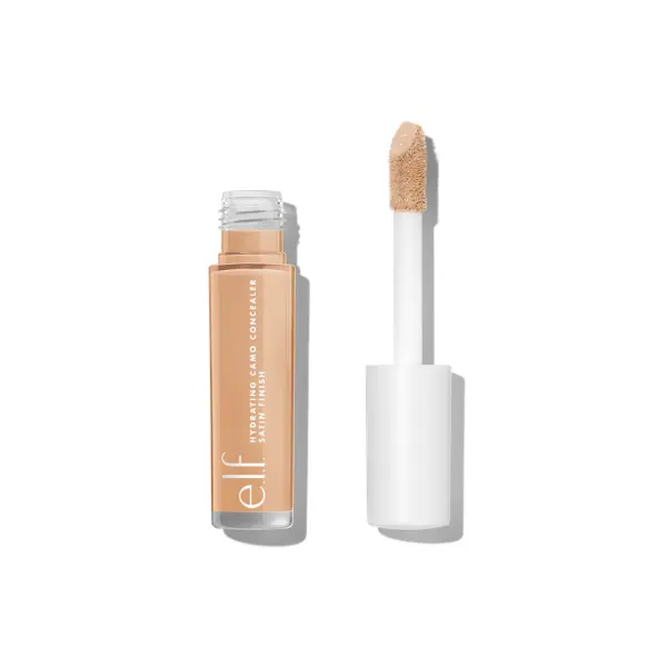 e.l.f. Hydrating Camo Concealer - Full Coverage, Under Eye, No Creases, Satin Finish with Long-Lasting Wear, 25 Shades