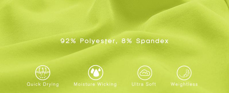 PINSPARK Women's Athletic Shorts Gym Workout Running Shorts with High Waist Zipper Pockets