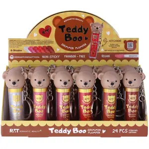 Brillo Efecto Voluminizador Teddy Boo Romantic Beauty - Venta al por Mayor Display 24 Unidades (LG7064)