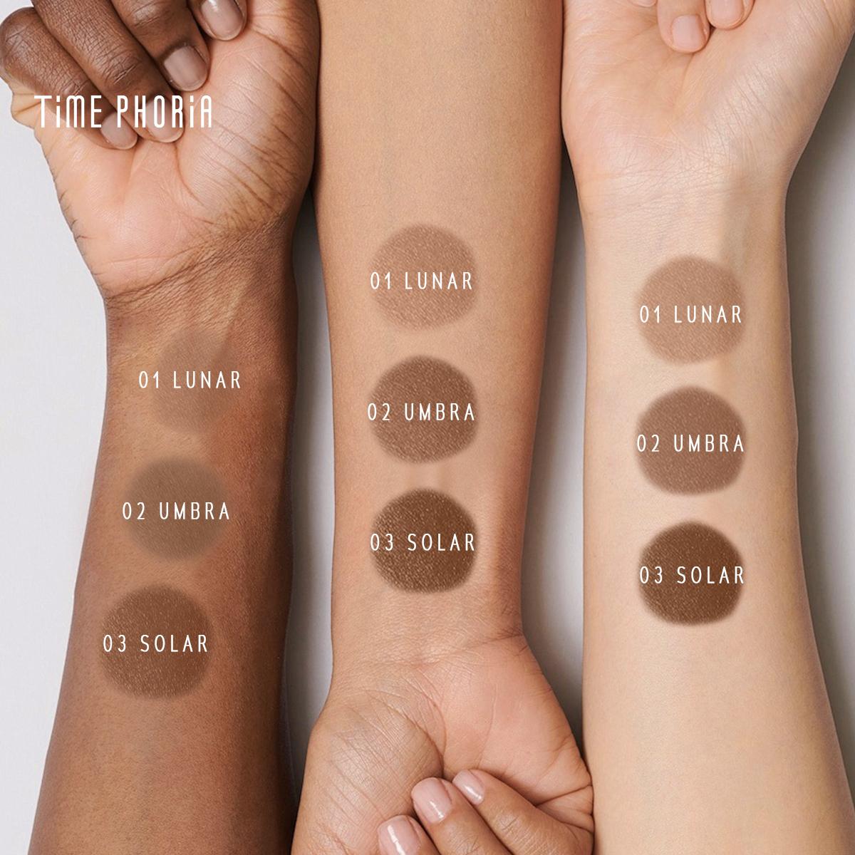 [TIMEPHORIA] Eclipse Spark 2-in-1 Cosmetic Face Contour Stick - 7g Smooth Brush-Applicable Flawless Blend Highlighter for Summer Vibes,back to school