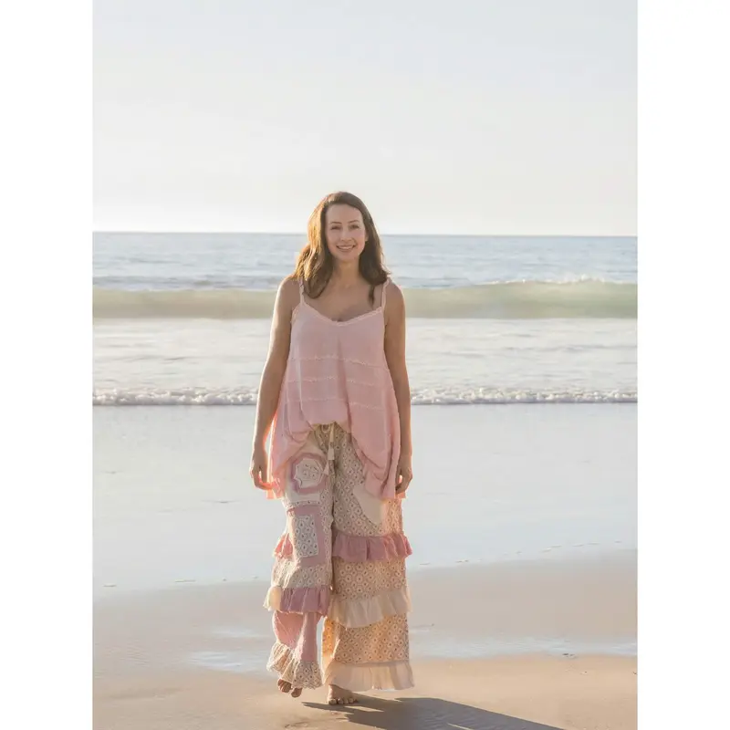 fitted lace wedding dress The Rosetta Dress in Light Pink Tapestry Rose 0 / Light Pink Tapestry Rose