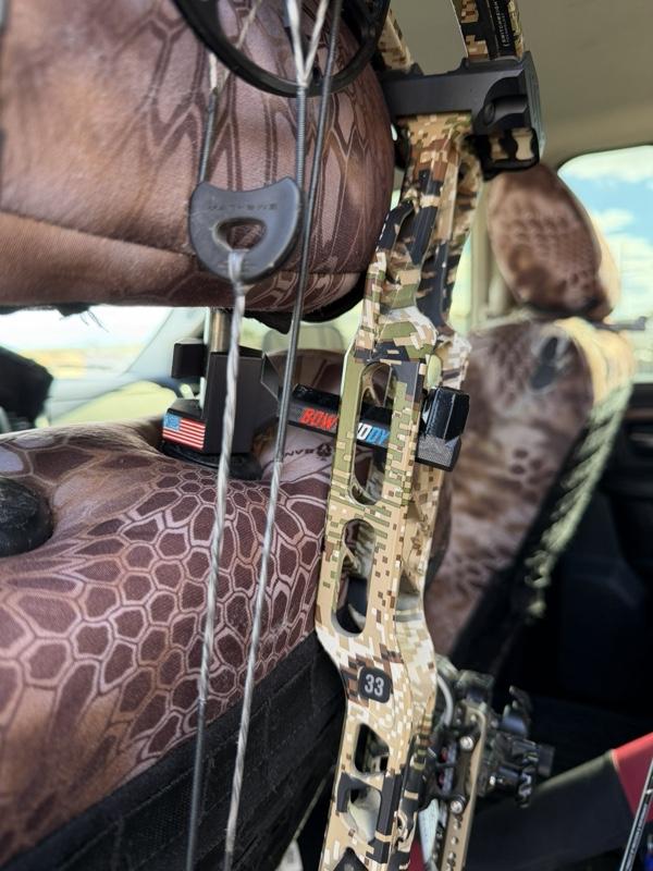 Twist-On 3.0 Bow Buddy Universal Bow Hanger for Trucks & SUVs Quick No-Tool Install with Spacer Ring & Rubber Pad Vehicle Accessories Organizer