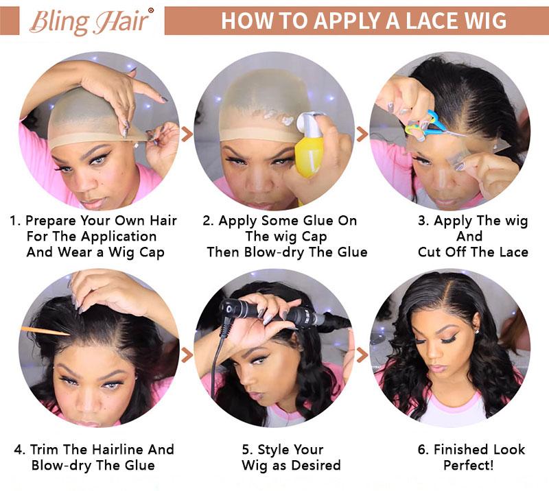 Bling Hair 34inch Reddish Brown Body Wave Pre Plucked 13x4 13x6 Hd Lace Frontal Human Hair Wig Brazilian Wavy Color Wig for Black Women with Baby Hair 34inch TikTokShopHolidayHaul