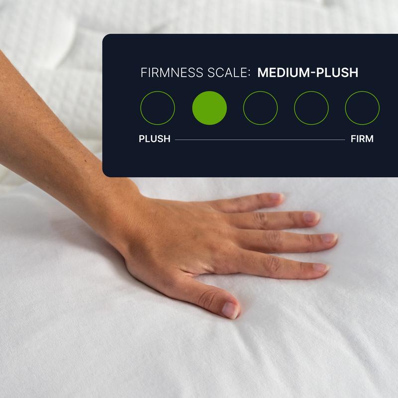 GhostBed Faux Down Pillow - Down Alternative with Cool Microfiber Gel Soft Comfortable