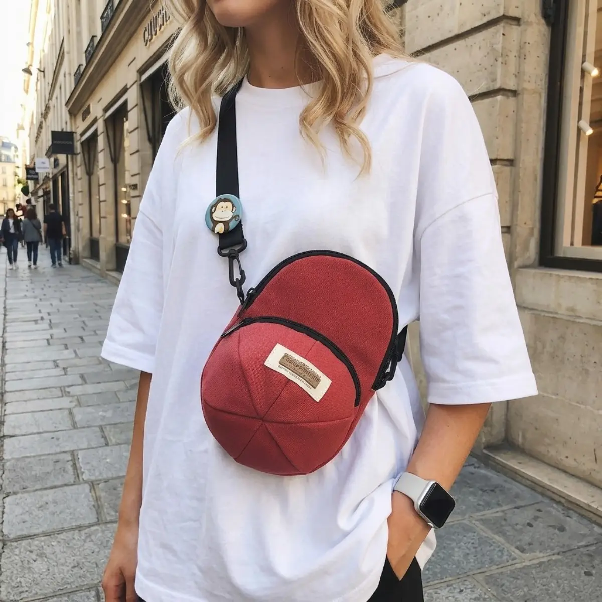 Cute Hat Shape Crossbody Bag for Women Y2K Baseball Cap Shaped Mini Shoulder Purse Canvas Phone Pouch Adjustable Strap Small Sling Bag Travel Casual Everyday Handbag Aesthetic Novelty Gifts