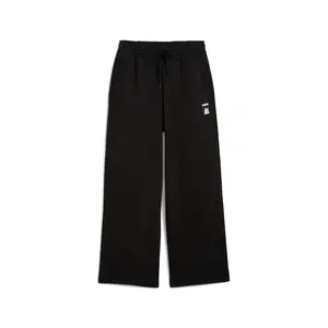PUMA Mens X Oversized Wide Sweatpants Casual - Black