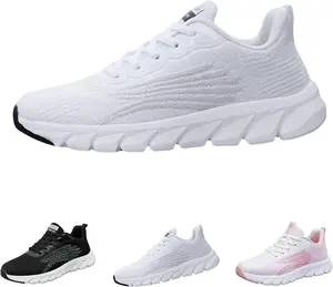 A25-Running Shoes for Men and Women Wide Feet Barefoot Walking Shoes Woven Breathable Casual Athletic Lightweight Soft Soled Sneakers Couples Spring 2026