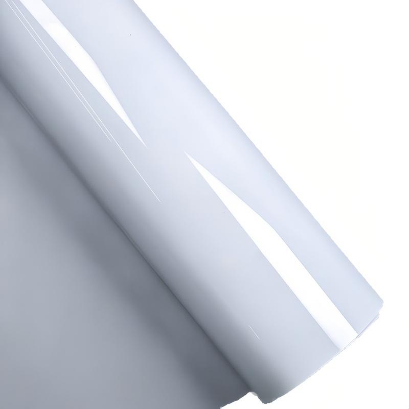 FONESO Super Glossy Car Body Sticker with Cutter and Hand Tool Kit, 60 x 8 inch Car Vinyl Film Wrap Protector Sticker, 5 FT x 1 FT Self-Adhesive Air Bubble Free Easy to Install, Universal For All Cars SUVs Sedan Coupe Truck Pickup Bike Motorcycle - White FONESO Super Glossy Car Body Sticker with Cutter and Hand Tool Kit, 60 x 8 inch Car Vinyl Film Wrap Protector Sticker, 5 FT x 1 FT Self-Adhesive Air Bubble Free Easy to Install, Universal For All Cars SUVs Sedan Coupe Truck Pickup Bike Motorcycle - White