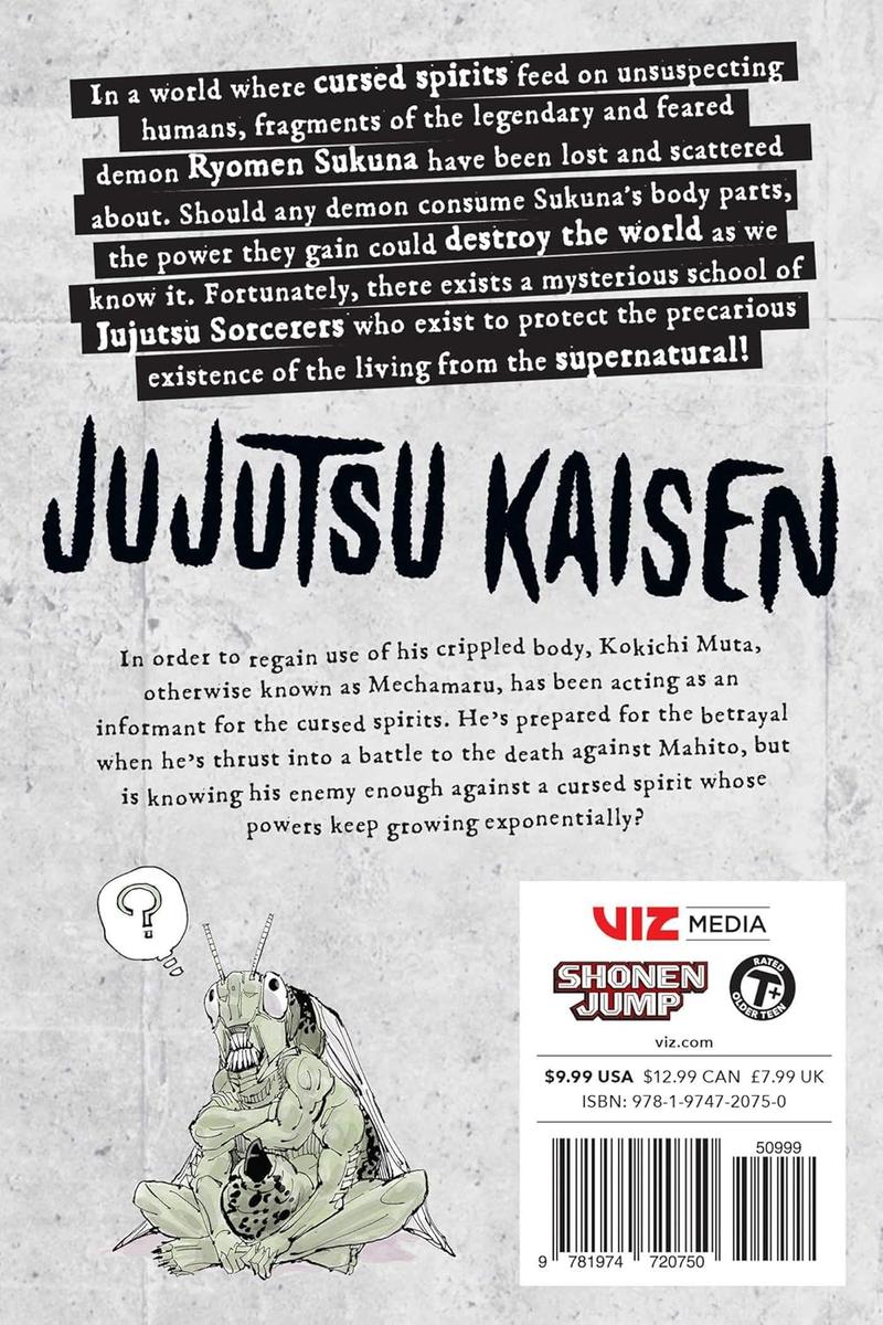 Gege Akutami Jujutsu Kaisen Vol 10 Paperback Edition Story and Art by Gege Akutami Volume 10 Comic Book Number 61