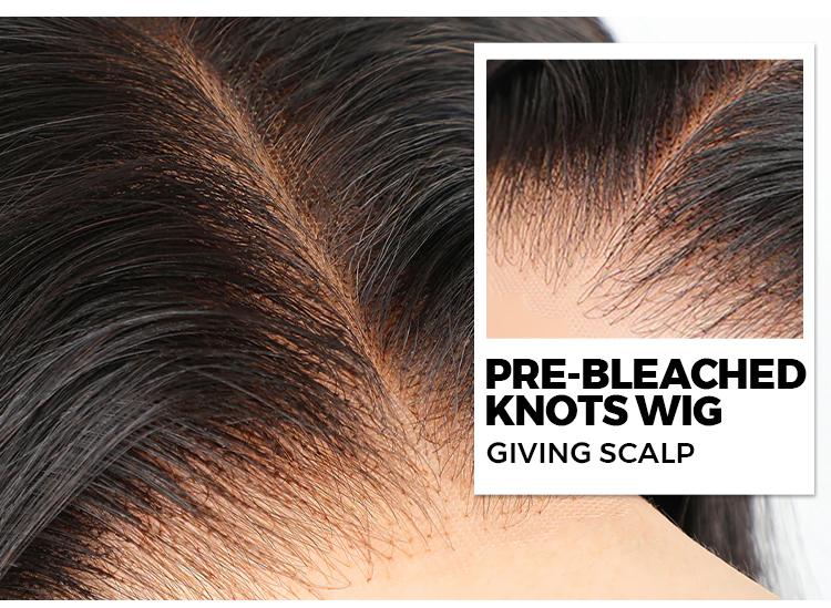 CurlyMe Wear Go Glueless Pre Bleached Tiny Knots Kinky Straight Human Hair Wigs Pre Cut 7x5 HD Lace Front Wig Pre Plucked Beginner Friendly- Natural Black #TiktokShopSpringGlowUp #Greenish