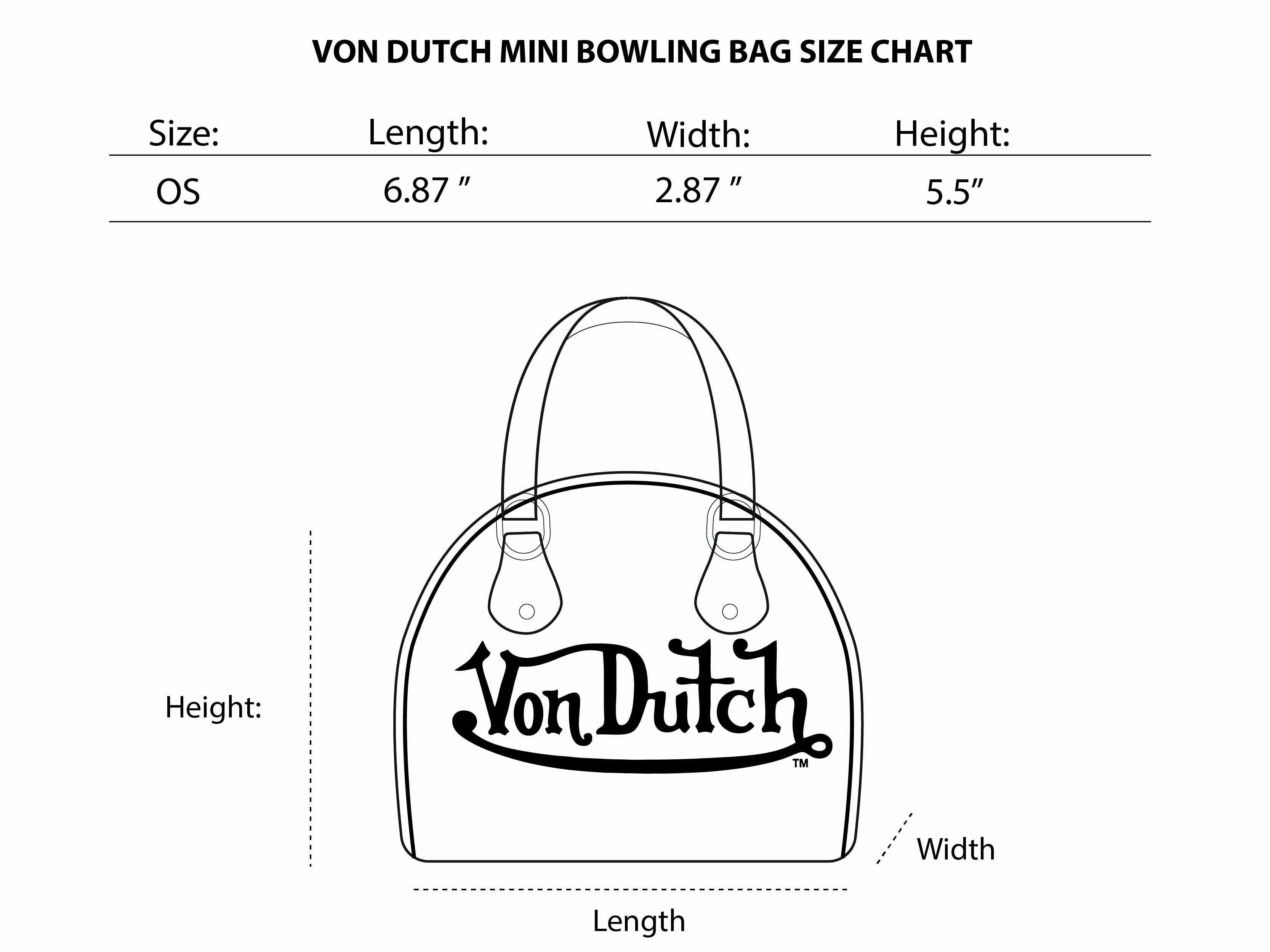 Von Dutch Mini Bowling Bags - Full Collection
