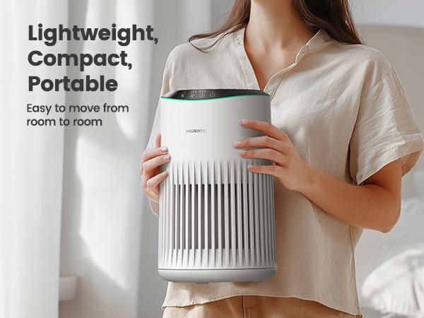 MORENTO MR2566 Air Purifier for Bedroom, Home, Smoke & Pet Dander Odors, Sleep Mode, Portable HEPA, Blue Ambient Light, Sleeping Mode#TikTokShopBlackFriday MORENTO MR2566 Air Purifier for Bedroom, Home, Smoke & Pet Dander Odors, Sleep Mode, Portable HEPA, Blue Ambient Light, Sleeping Mode#TikTokShopBlackFriday