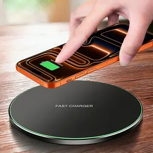Fast Wireless Charger,20W Max Wireless Charging Pad for iPhone 17/16/15/14/13/12/11/XS Max/XR; Phone Wireless Charge Mat for Samsung Galaxy S26/S25/S24/S23/S22/Note Series