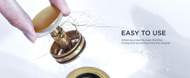 FORIOUS Waterfall Bathroom Faucet Single Handle with Deck Plate, Metal Pop up Drain, cUPC Hoses for Vanity Basin RV Lavatory Sink, Drip-Free Stability, Rust-Resistant, 3/8" Hoses Included - Decorative