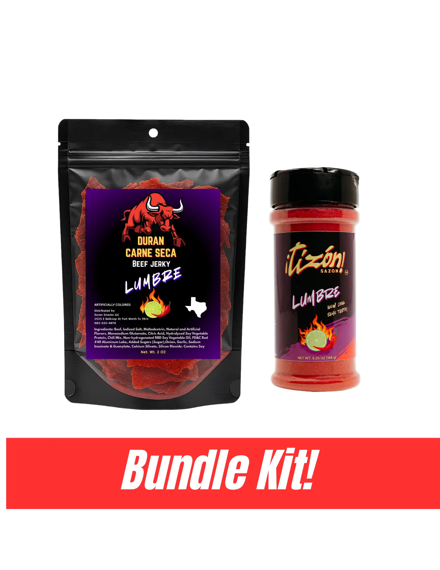 Duran Carne Seca & Tizon Lumbre Seasoning Bundle!