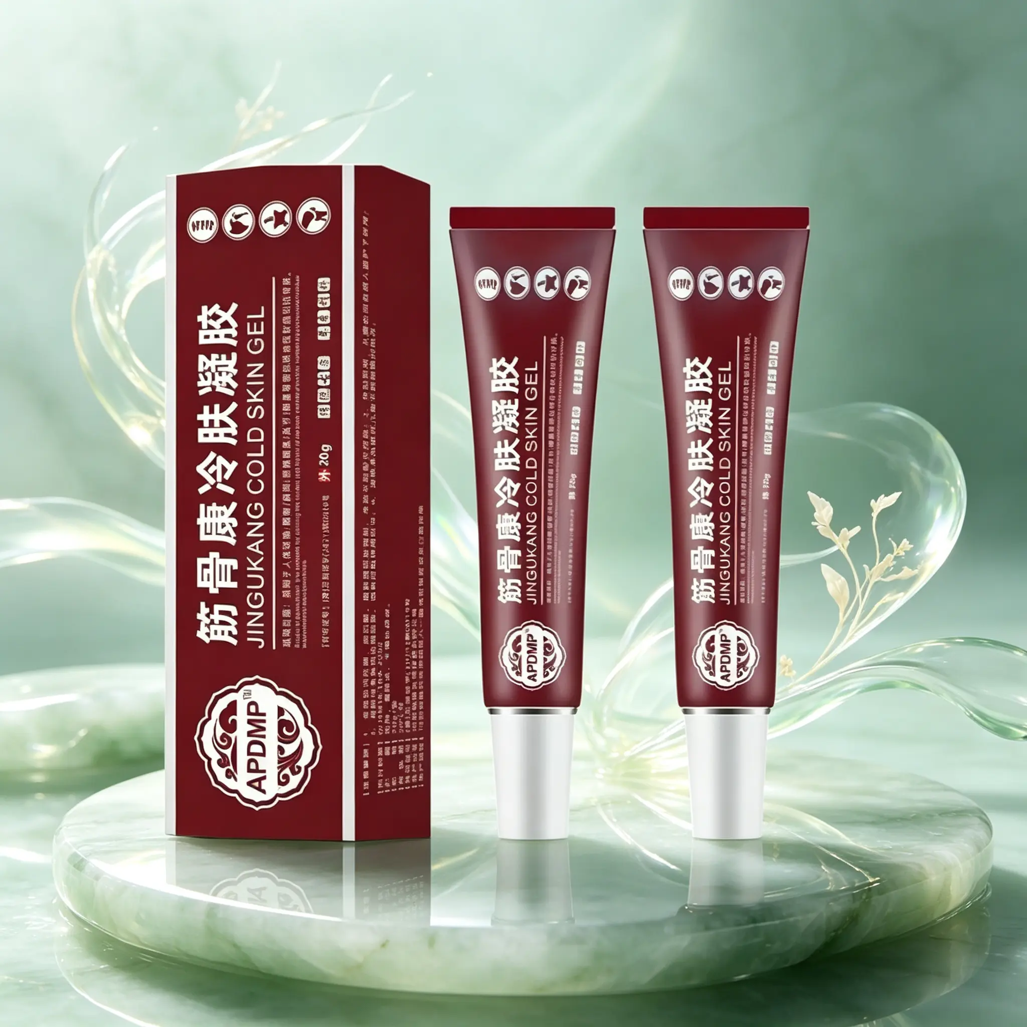 External Use JINGU-KANG Cooling Gel – Fast Cooling & Soothing Formula for Skin 30g