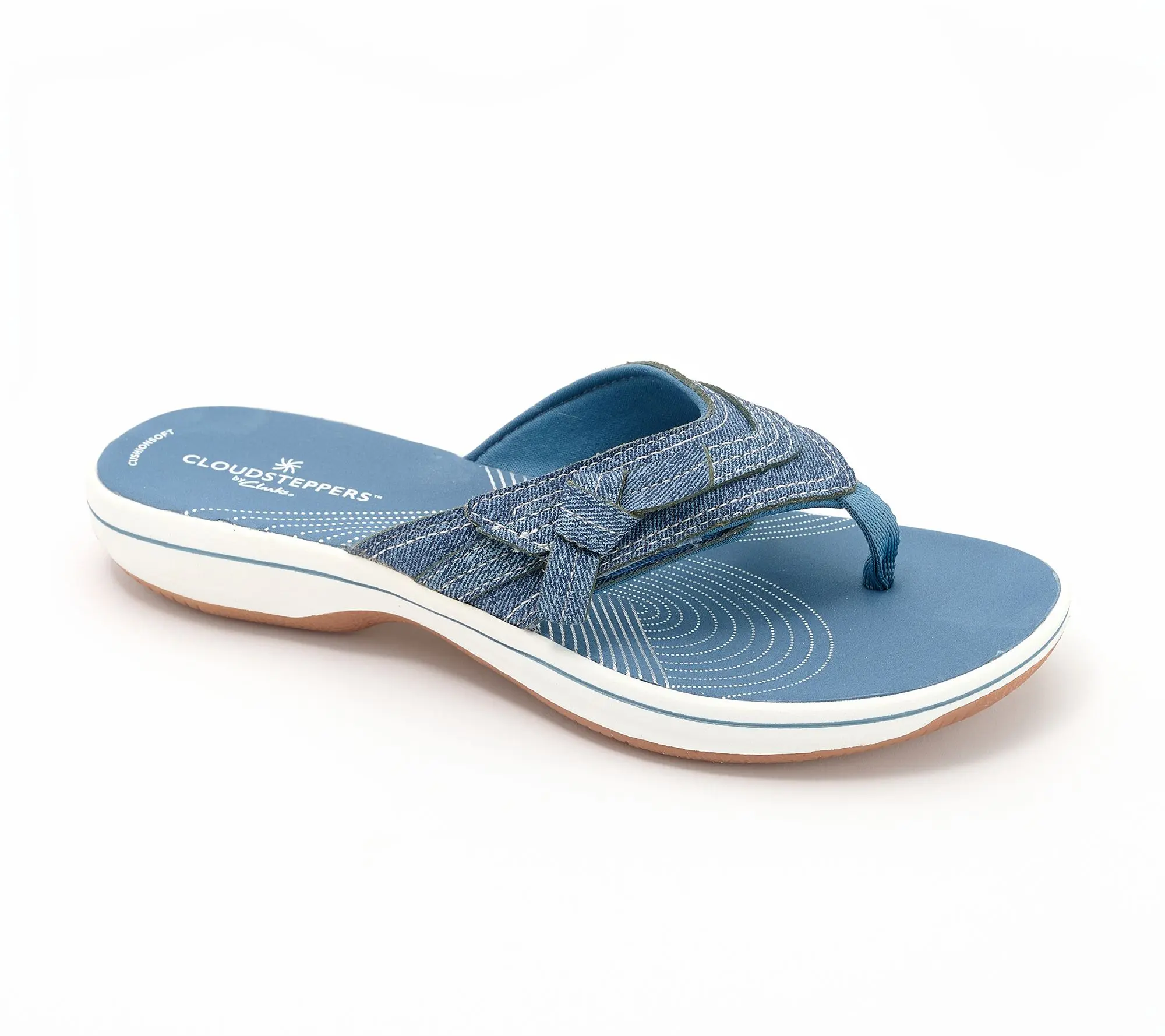 Clarks Cloudsteppers Thong Sandals -Breeze Dalia