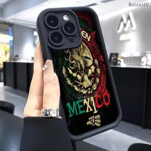 Case for iPhone 16 Pro Max 15 Plus 14 13 12 11 Cool Eagle Logo Anti-Scratch Shockproof Soft Silicone Protective Cover