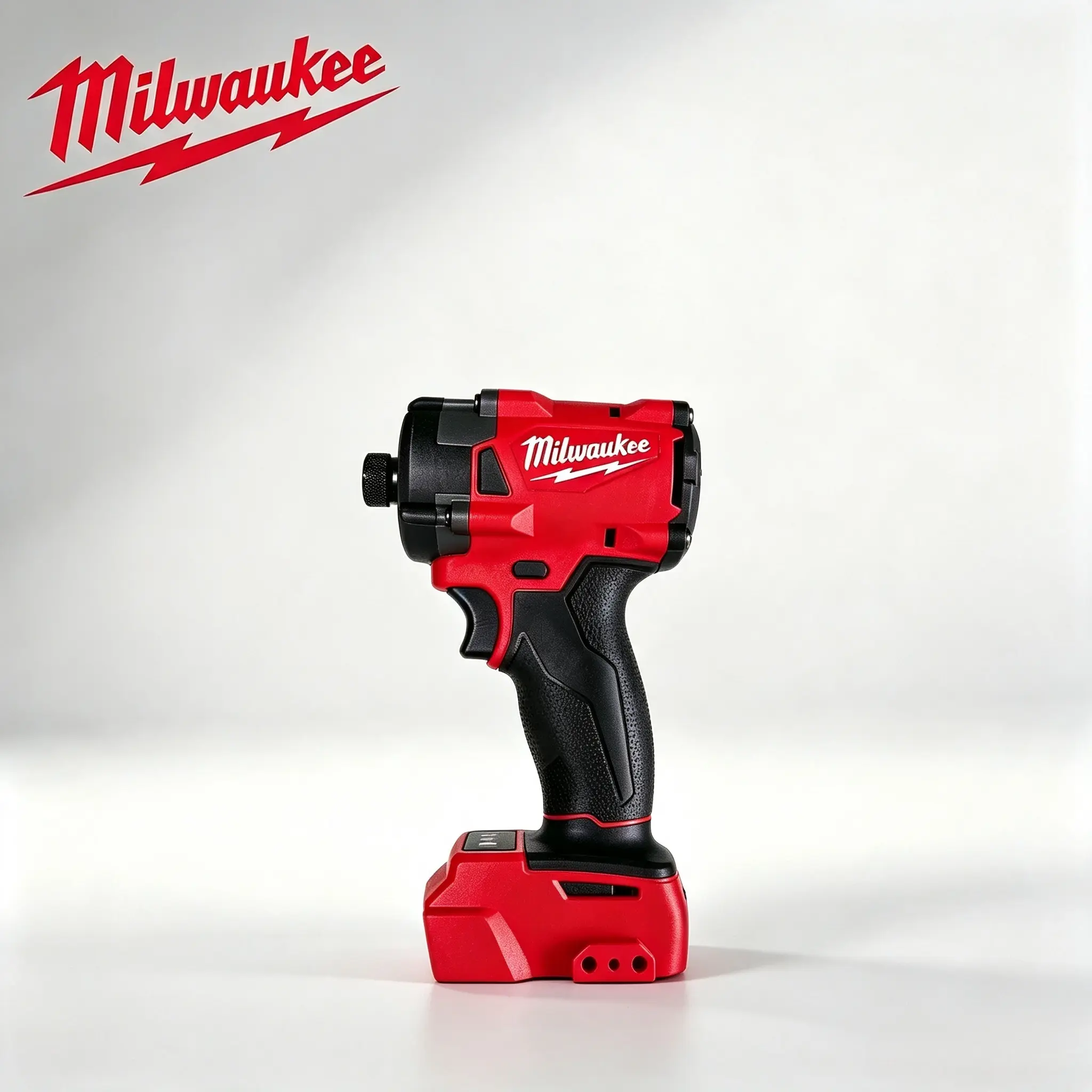 Milwaukee Battery-Operated Impact Screwdriver, Ergonomic Anti-Slip Grip Power Tool for Workshop, On-Site Renovation Continuous Operation
