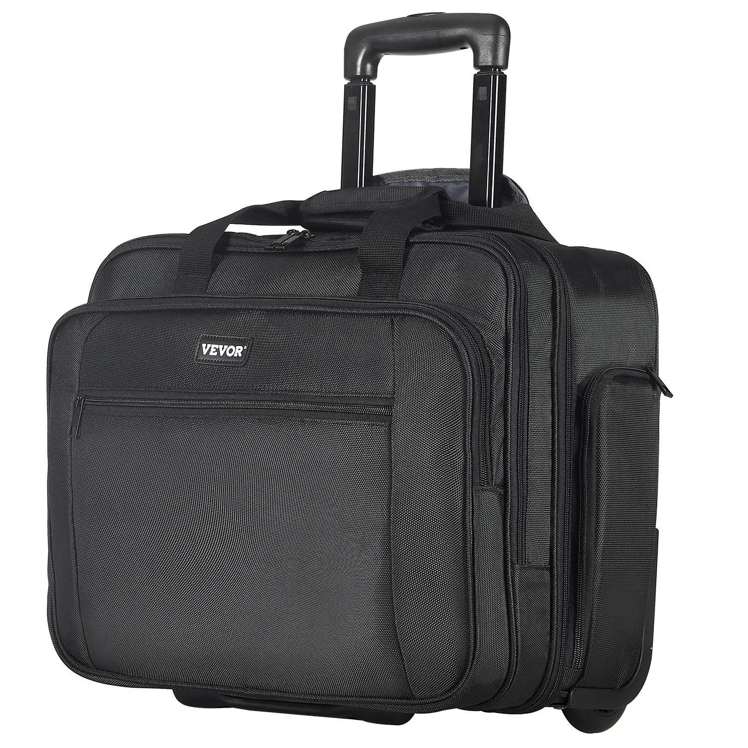 VEVOR Rolling Laptop Bag for 17.3 Inch Laptop - Business Travel ...