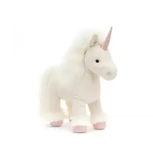 【NEW】Bashful Unicorn Stuffed Animal Plush Medium 12 Inches- Perfect for Hugging and Playing Classic Children's Gift for Kids