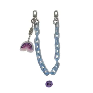 Iris Accessory Acrylic Chain For Bags and Wallets (#A3792) Fashionable Chain Strap - By Iris & Rainbow Iris Accessory Acrylic Chain For Bags and Wallets (#A3792) Fashionable Chain Strap - By Iris & Rainbow