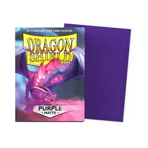 Dragon Shield Sleeves Standard Matte Purple