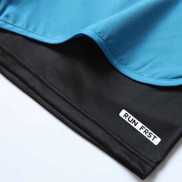 5-Pack Summer New Quick-Dry Faux Two-Piece Sports Shorts — Unisex, Skin-Friendly, Comfortable & Breathable, Solid Color, for Fitness, Casual Wear, Outdoor Running