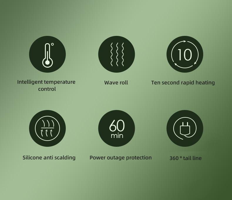 PretiHom beach wave crimper hair hair straightener Heated Curler Automatic Curler hair styling tools hair curler diffuser curly hair