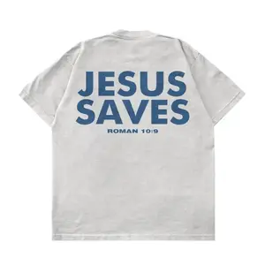 Romans 10:9 - JESUS SAVES Shirts | Graphic Christian Tee Shirts Designed For Both Men and Women Menswear