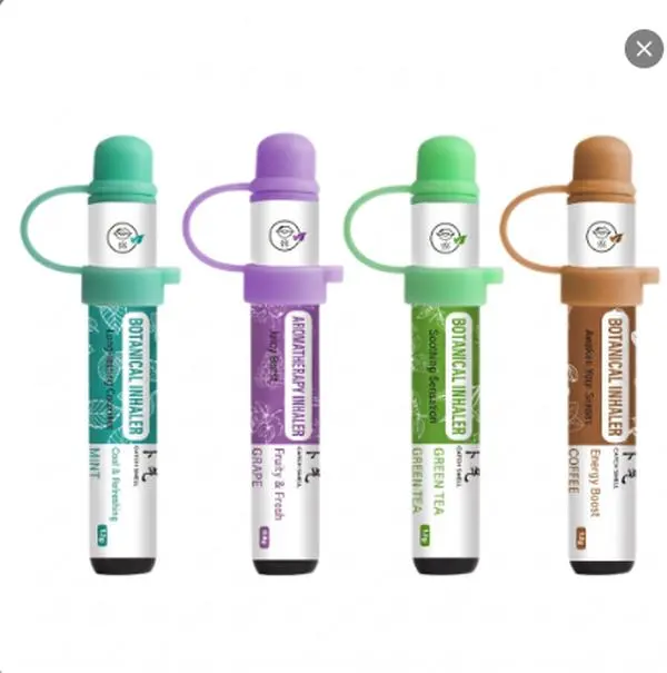 Natural Essential Oil Nasal Inhaler Stick (1 Count) -Aromatherapy for Sinus Comfort & Quick Energy Lift, Pocket-Sized for Travel