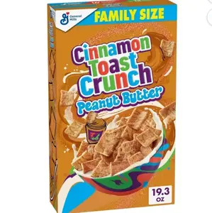 Cinnamon Toast Crunch Peanut Butter Flavored Cere - 1 box 19.3 oz