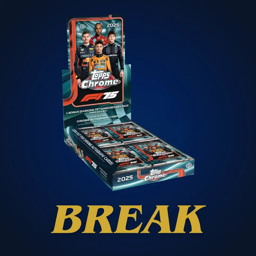 BK BREAK F1:0404 - (1) 2025 Topps Chrome Formula 1 Hobby Box
