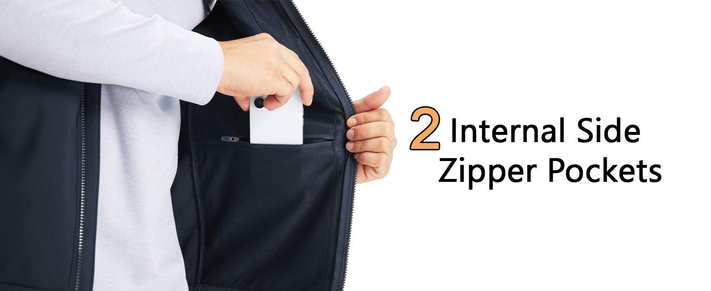 MAELREG Men’s Windproof Softshell Vest Lightweight Stretch Sleeveless Jacket with Zip Pockets Warm Durable Outdoor Sports Golf Vest SpringStatements