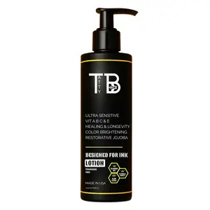 TATTYBEE Tattoo Lotion Hydrating Tattoo Aftercare with Jojoba & Manuka Honey | Soothes & Protects Ink Enriched with Vitamins A, B, C & E | 6.8 fl oz