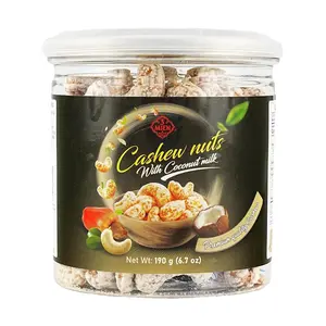 3-MIEN Vietnamese Coconut Milk Cashews 190g - Crispy Roasted Snack