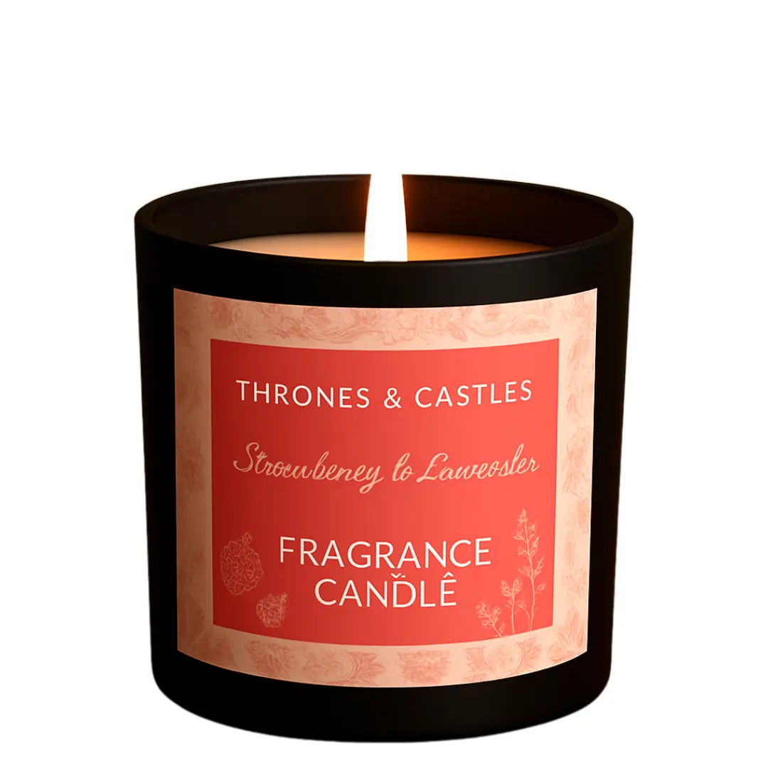 Strawberry & Lavender 4oz Candle