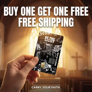 Christian Debit Card Skins | Holographic Lamination