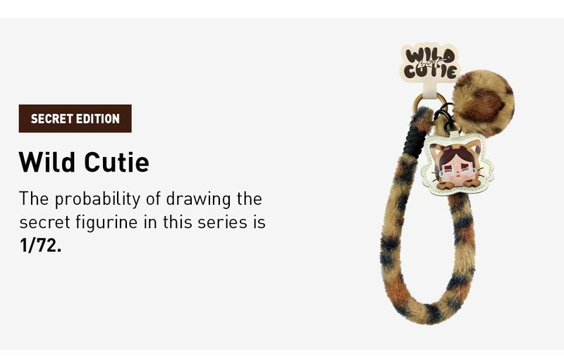 POP MART CRYBABY Wild but Cutie Series-Phone Charm Blind Box POP MART CRYBABY Wild but Cutie Series-Phone Charm Blind Box