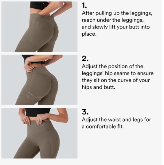 Halara UltraSculpt High Waisted Scrunch Butt Lifting Tummy Control Side Pocket Shaping Workout Biker Shorts 7''