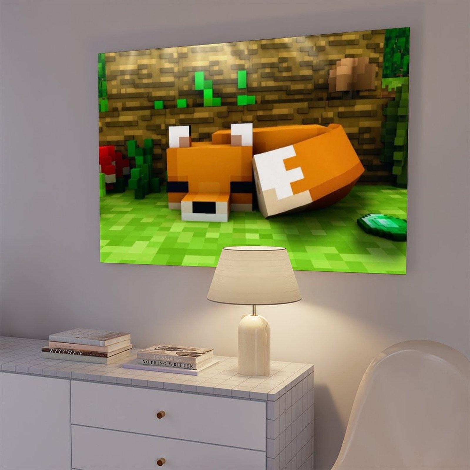 Pixel Art Canvas Printable Wall Art, Video Game Decor, Gamer Print, Kids Room Decor, bedroom Canvas Posters, Hall Wall Art