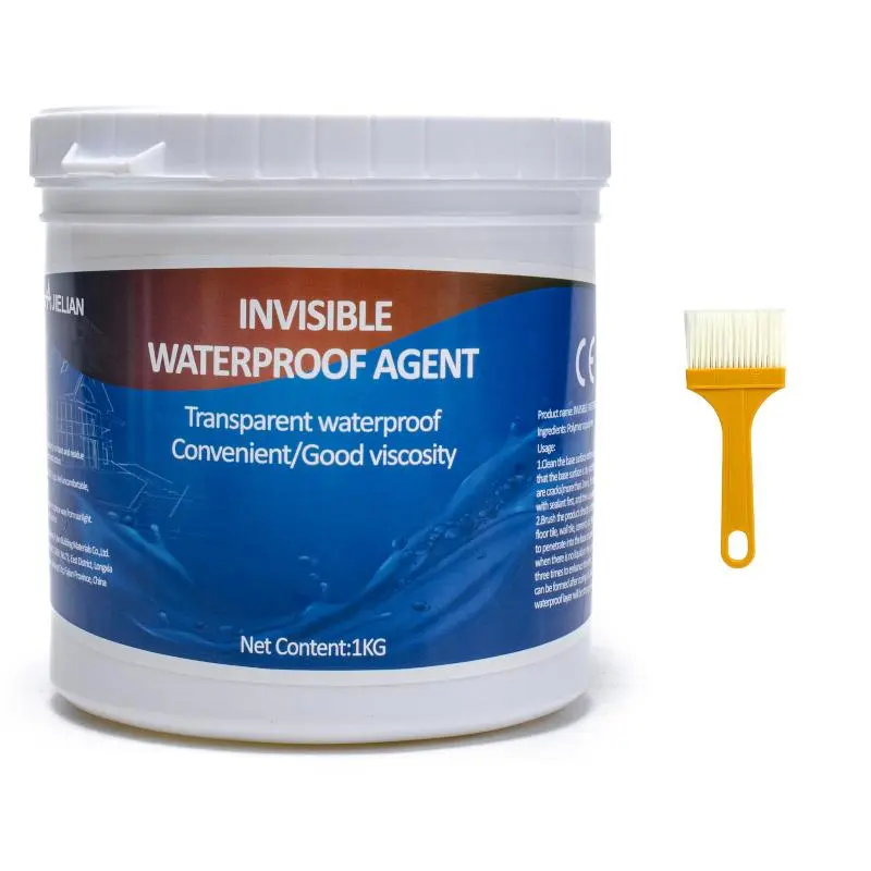 1kg Invisible Liquid Rubber Sealant - High-Viscosity Transparent Adhesive, Easy-Apply Tool for Windows, Roofs, Inclusive of Invisible, Liquid, Transparent, Waterproof Adhesive Waterproofers, Invisible Adhesive Waterproofers