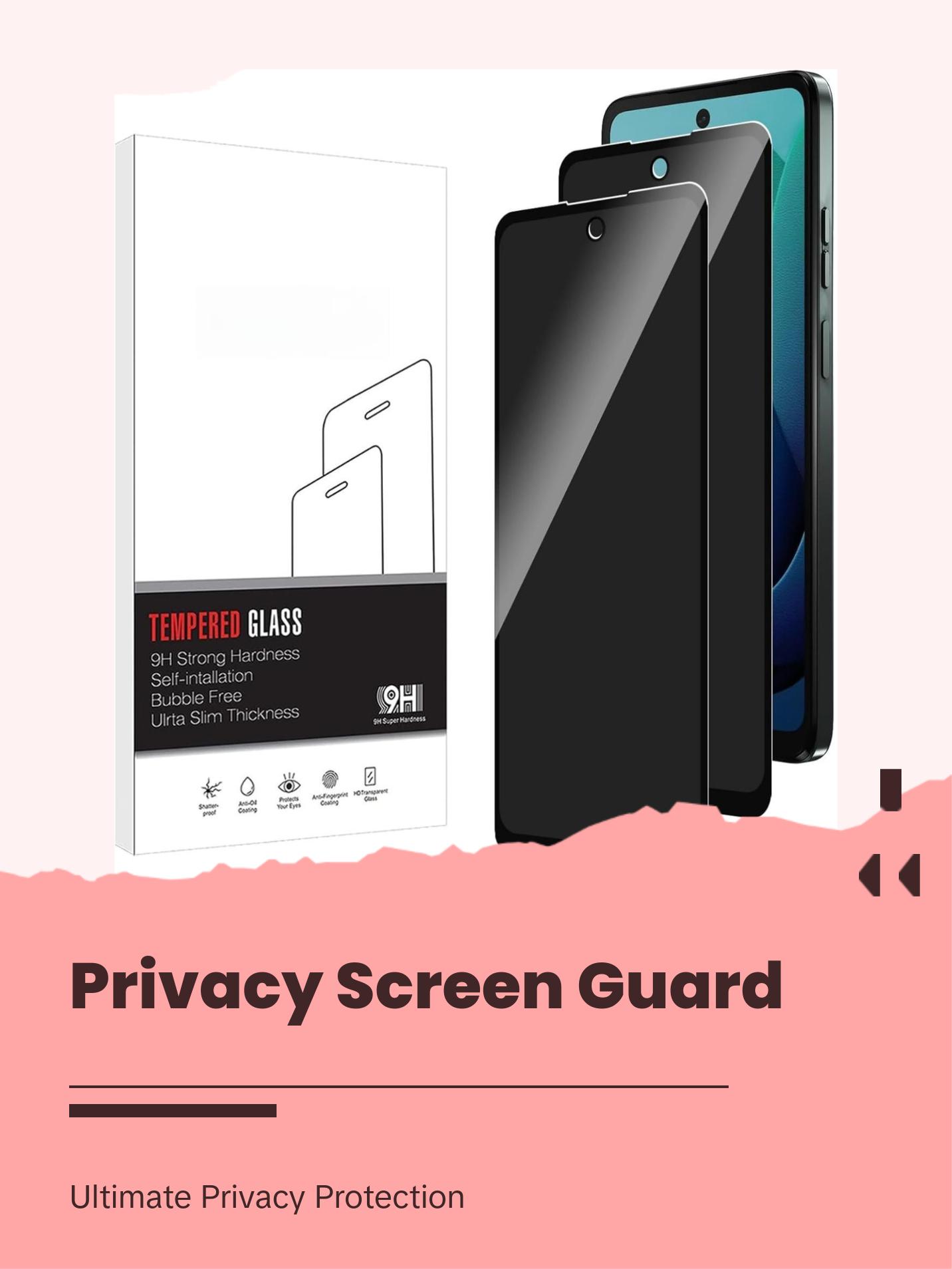 2 Pcs Privacy Screen Protector for Motorola Moto G 5G 2024 /G Play 2024 Anti-Spy Anti Peeping Tempered Glass Installation Protection 2 Pcs Privacy Screen Protector for Motorola Moto G 5G 2024 /G Play 2024 Anti-Spy Anti Peeping Tempered Glass Installation Protection